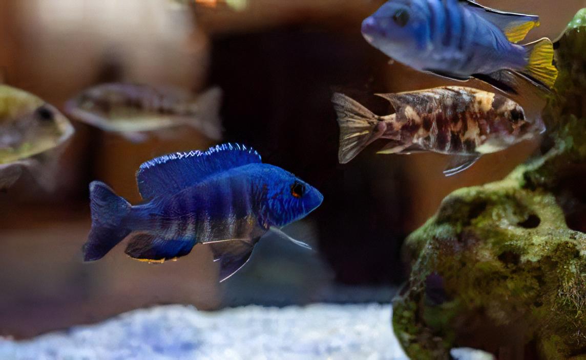 Aulonocara Nyassae Blue Peacock Malawi African Cichlid