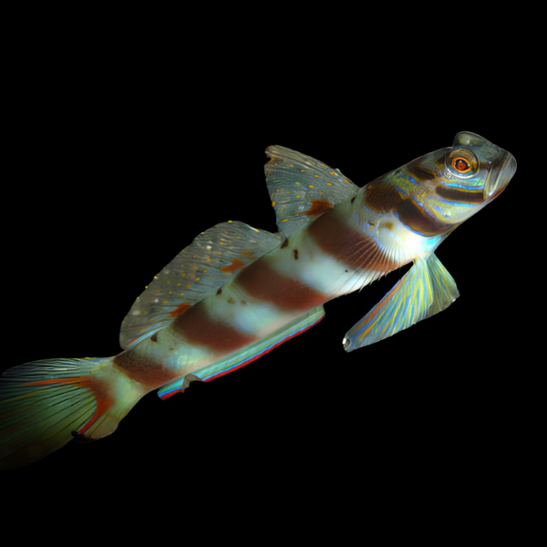 Paradise Goby Amblyeleotris Diagonalis - Real Aquatics