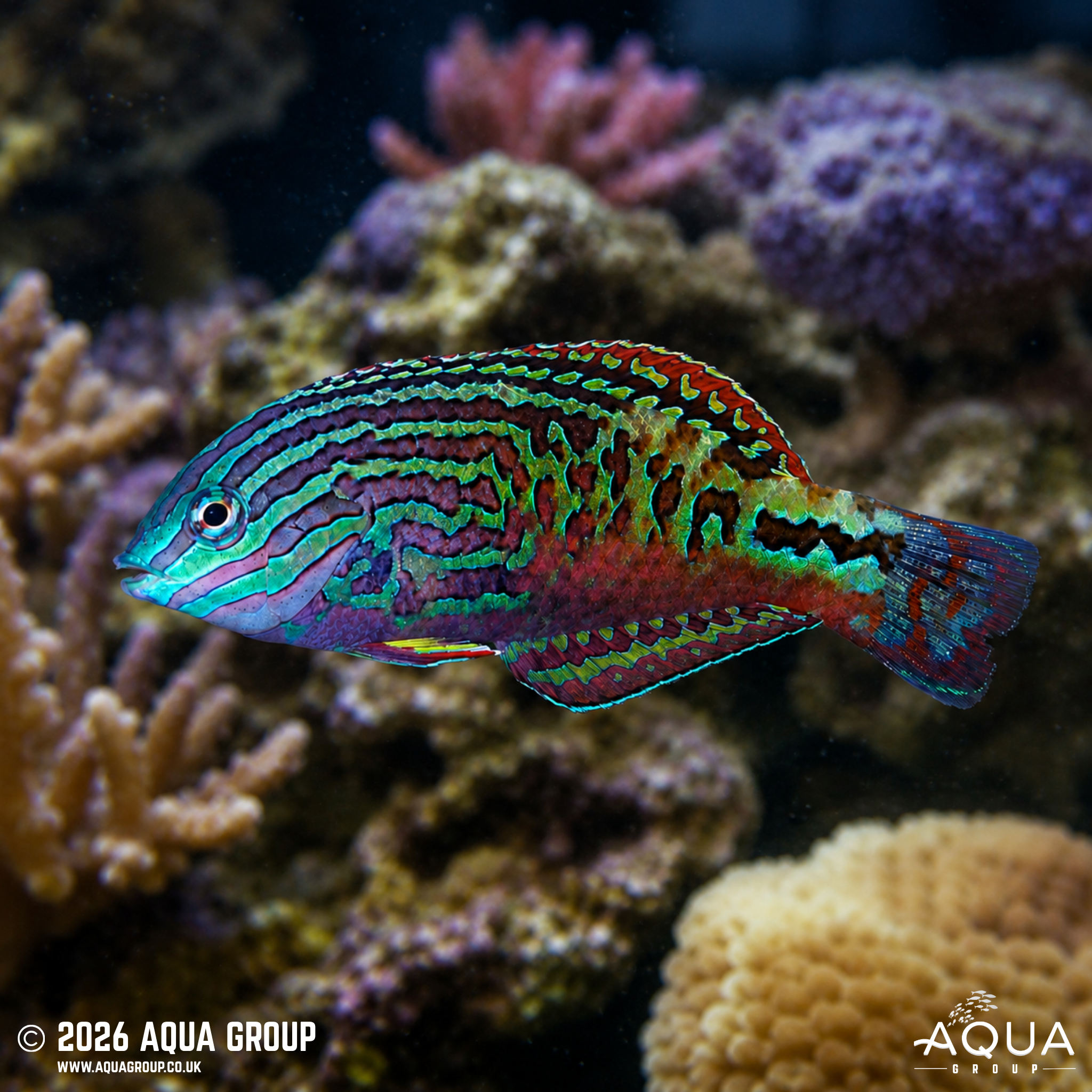 Divided Leopard Wrasse