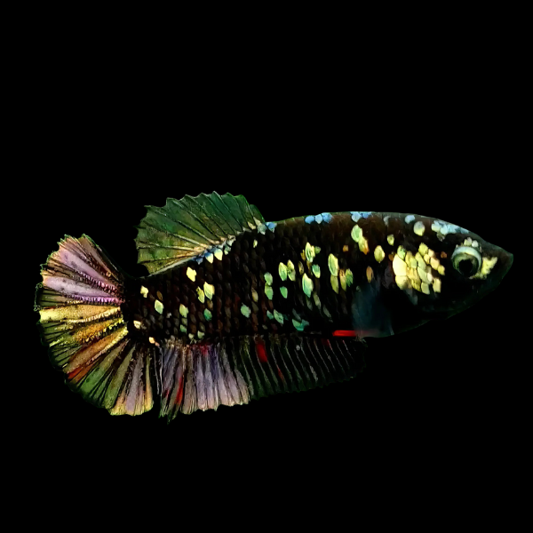 Premium Betta Female Avatar Copper Base 3cm - Real Aquatics