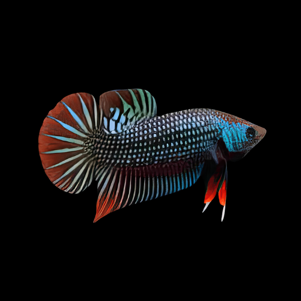 Premium Betta Male Avatar Wild Colour 3cm - Real Aquatics