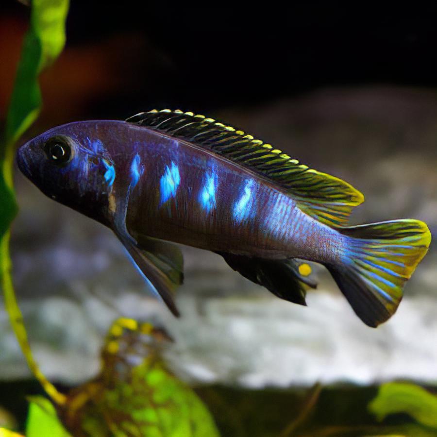 Pseudotropheus Elongatus Chewere Malawi African Cichlid - Real Aquatics