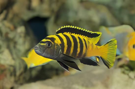 Pseudotropheus Flavus Malawi African Cichlid - Real Aquatics