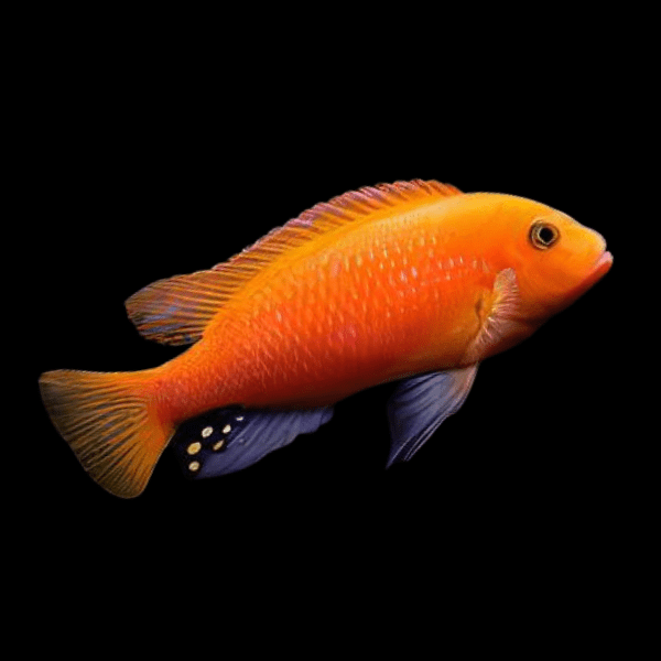 Pseudotropheus Maylandia Zebra Red Malawi African Cichlid - Real Aquatics