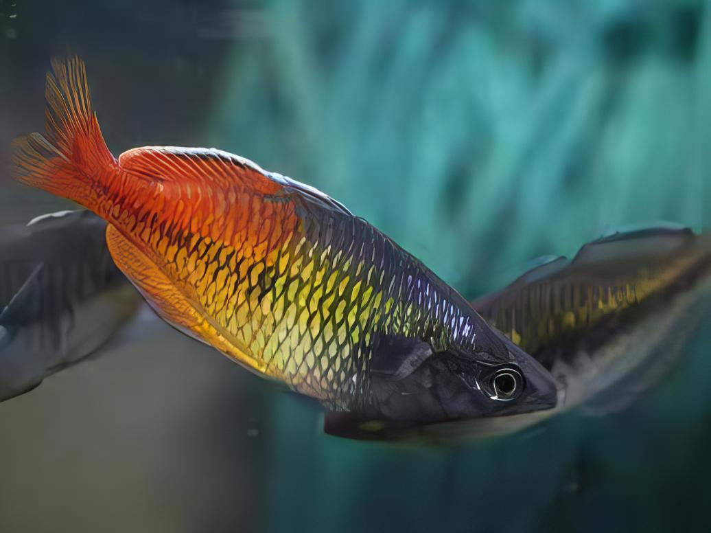 Red Avez Creek Rainbow Fish Melanotaenia Boesmani 5cm - Real Aquatics