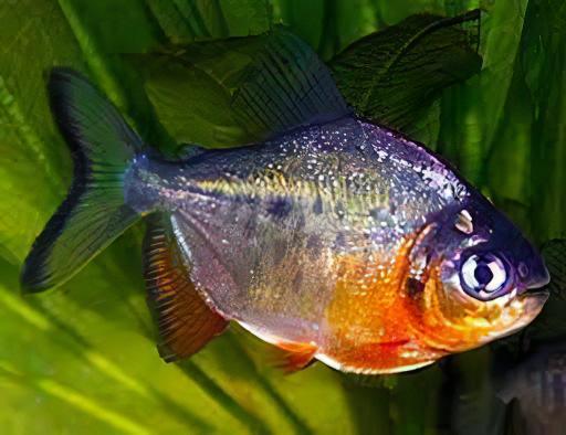 Red Pacu Colossoma Brachypomum 5cm - Real Aquatics