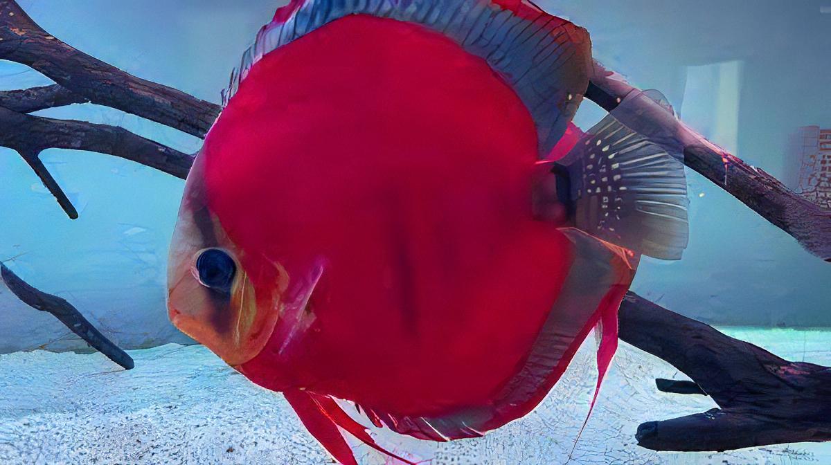 Red Rose Discus - Real Aquatics