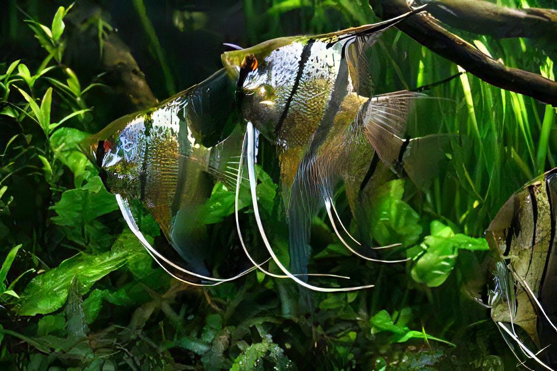 Rio Nanay Angelfish Pterophyllum Scalare 5cm - Real Aquatics