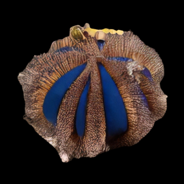 Spineless Sea Urchin Red and Blue Mespilia Globulus - Real Aquatics