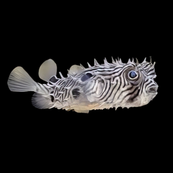 Spiny Boxfish Chilomycterus Schoepfii - Real Aquatics