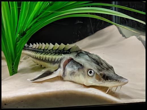 Sterlet Acipencer Stellatus Diamond Back 20cm - Real Aquatics