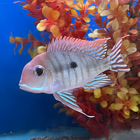 Geophagus Tapajos Hondae Red Head 4cm - Real Aquatics