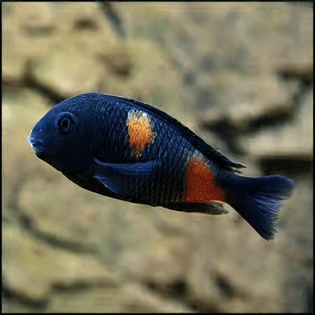 Tropheus Bulu Point Tanganyikan African Cichlids 4cm - Real Aquatics