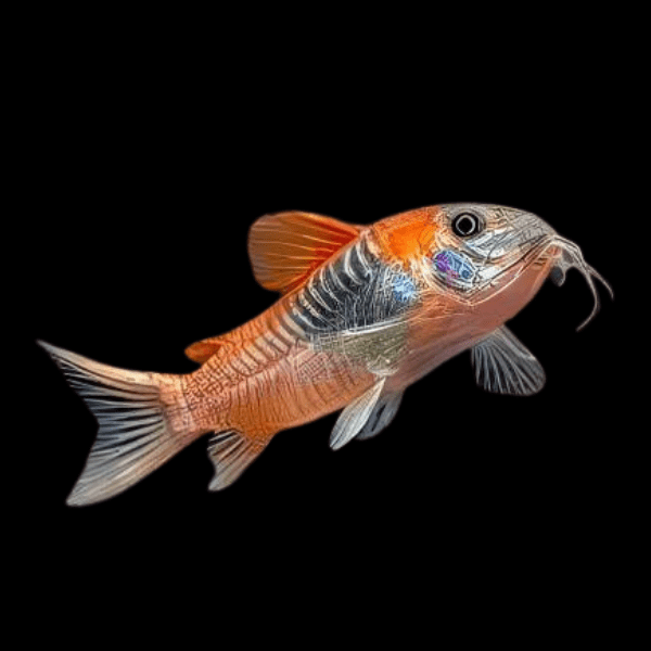 Venezuelan Orange Corydoras Aeneus 3cm Catfish - Real Aquatics