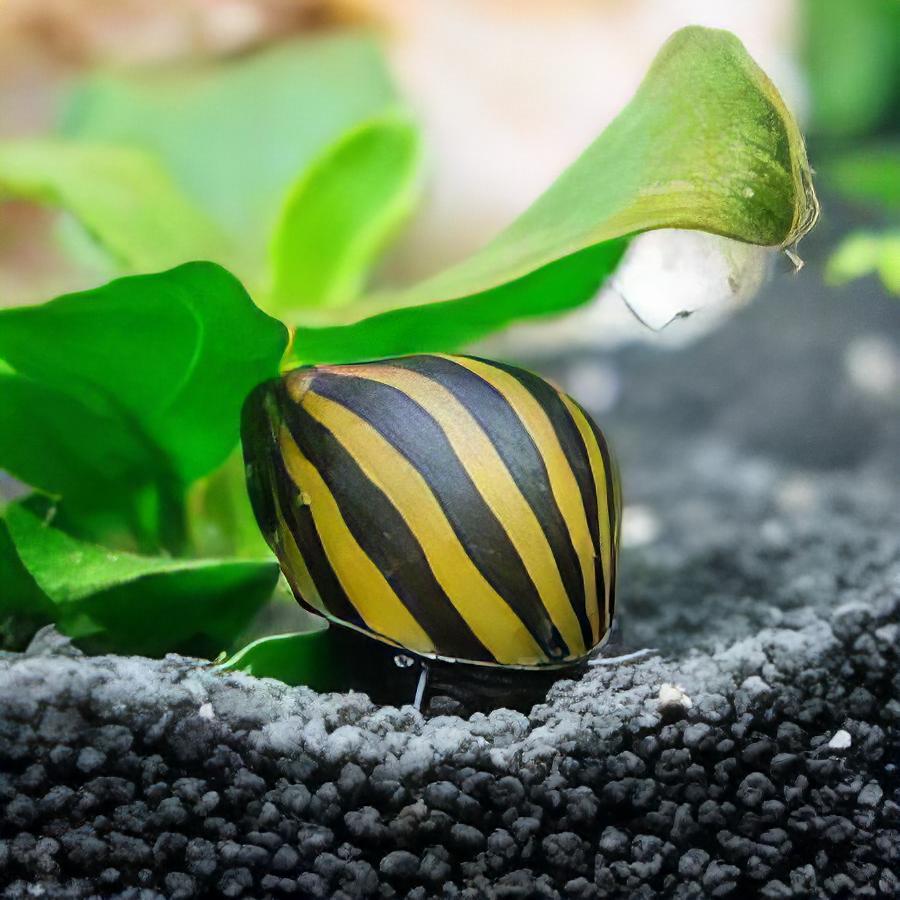 Zebra Snail Neritina Natalensis 2cm - Real Aquatics