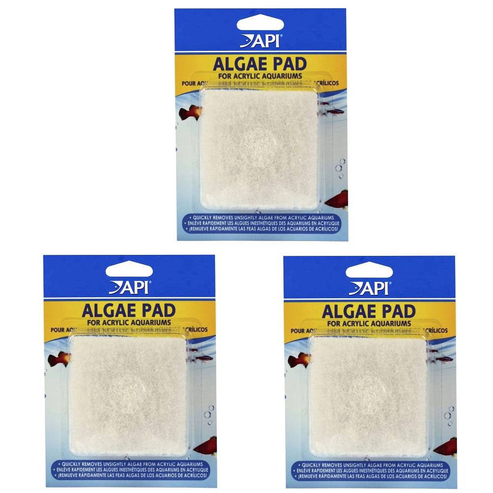 API Acrylic Aquarium Algae Pad Hand Held Cleaning / Maintenance - Real Aquatics