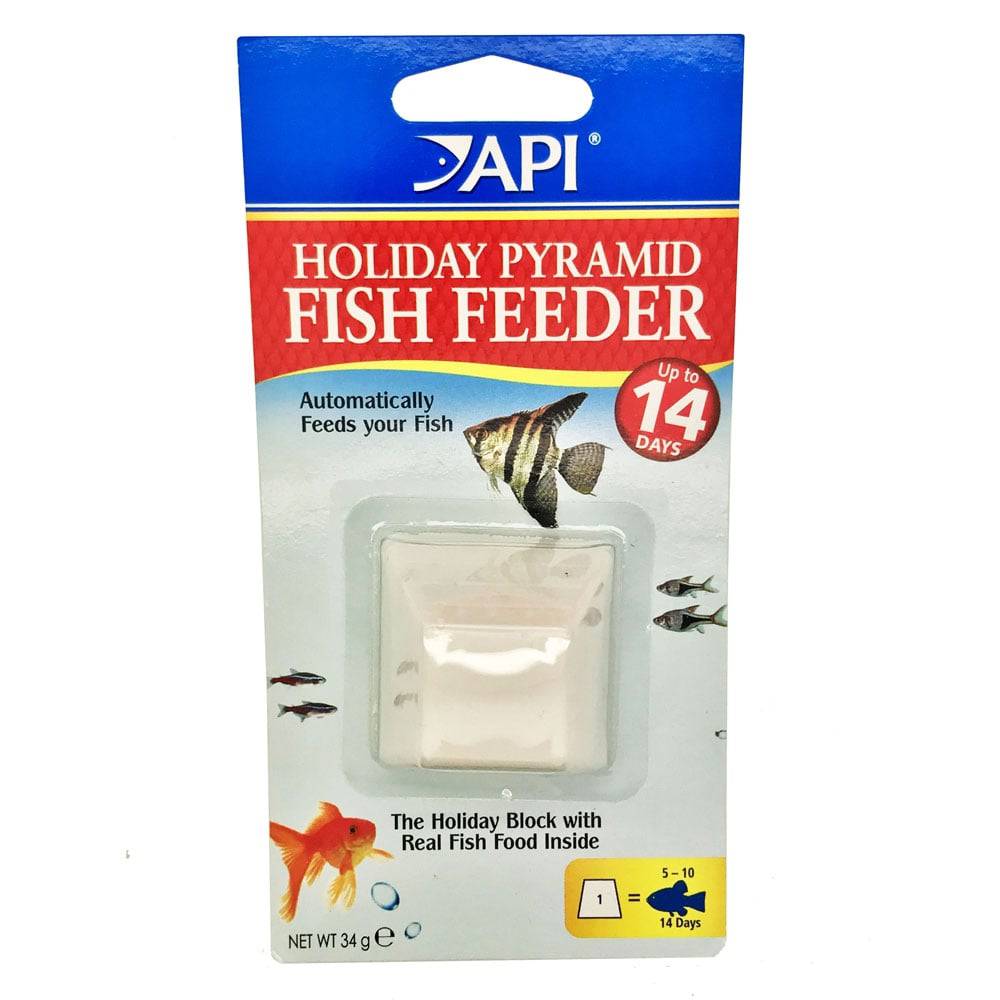 API 14 Day Holiday Pyramid Fish Feeder - Real Aquatics