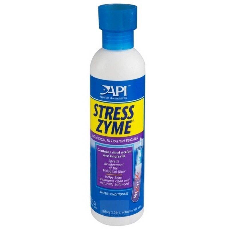 API Stress Zyme 118ml Biological Filter Bacteria Fish Tank Aquarium healthcare - Real Aquatics