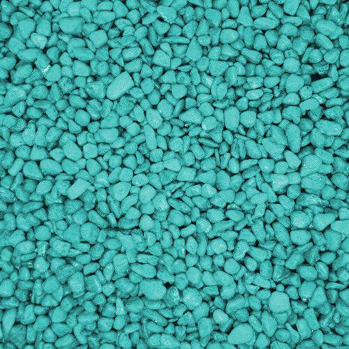 Aqua One Aquarium Fish Tank Coloured Gravel Aqua 7mm - Real Aquatics