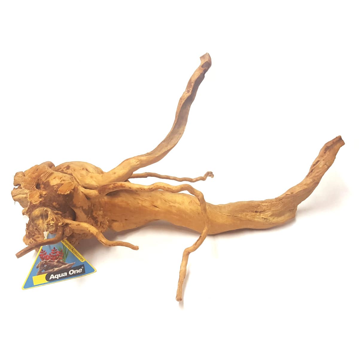 Aqua One Azalea Root Natural Wood Medium 30-40cm - Real Aquatics