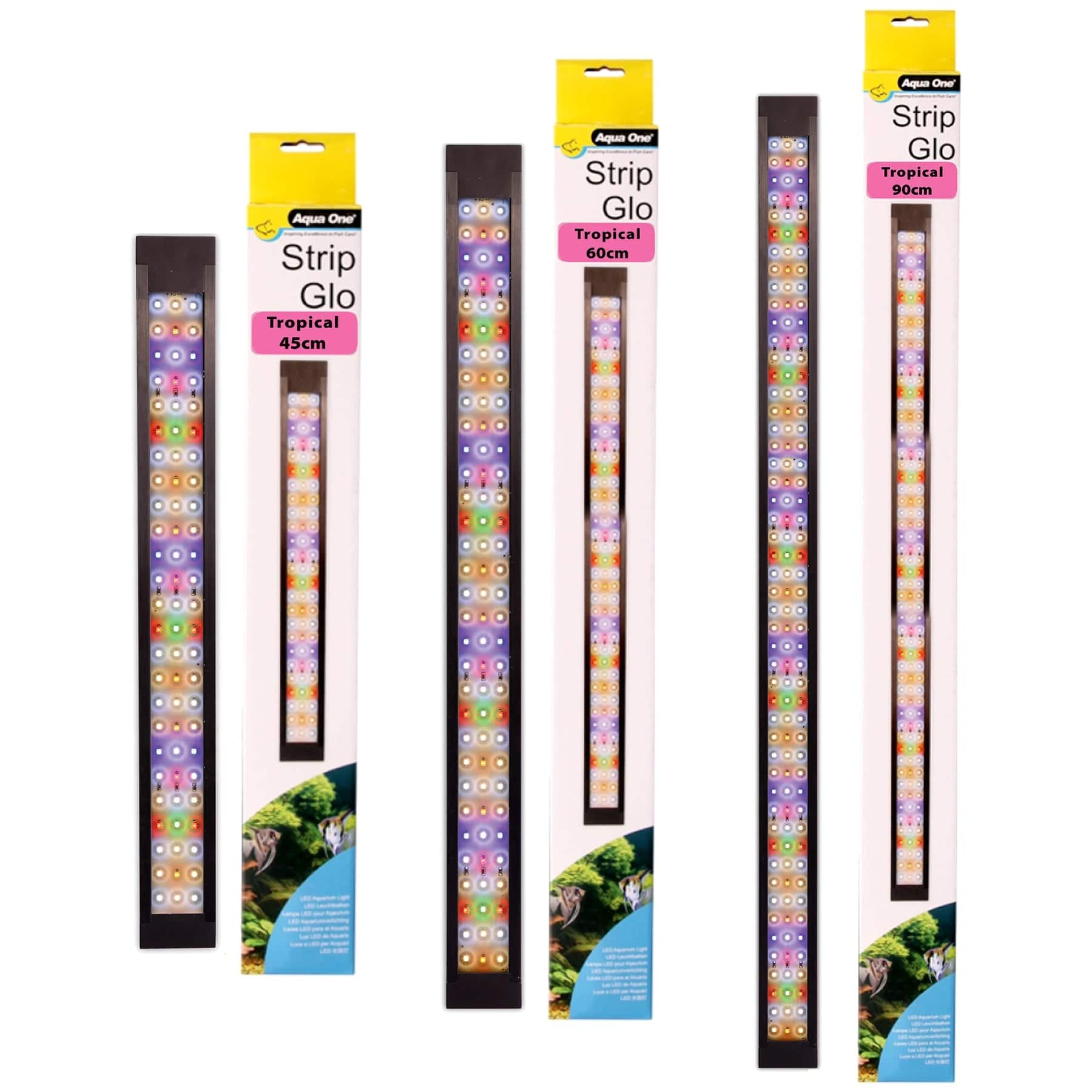 Aqua One StripGlo Tropical LED Lighting - Real Aquatics