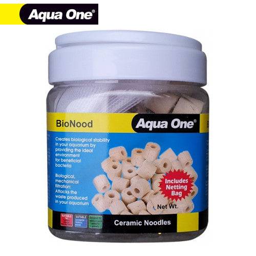 Aqua One Ceramic Rings Filter Media BioNood 600g - Real Aquatics