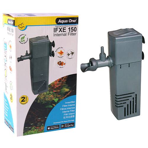 Aqua One Fish Tank Internal Filter IFXE 150 600L/h Aquariums up to 150L - Real Aquatics