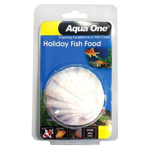 Aqua One Holiday Block Fish Food Feeder 10-14 days - Real Aquatics