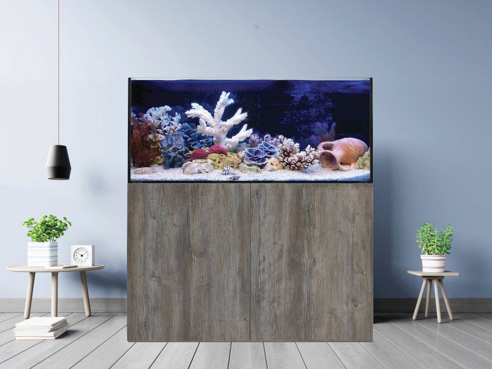 Aqua One Aquarium Fish Tanks Marine ReefSys 120cm 326L 6 Colours