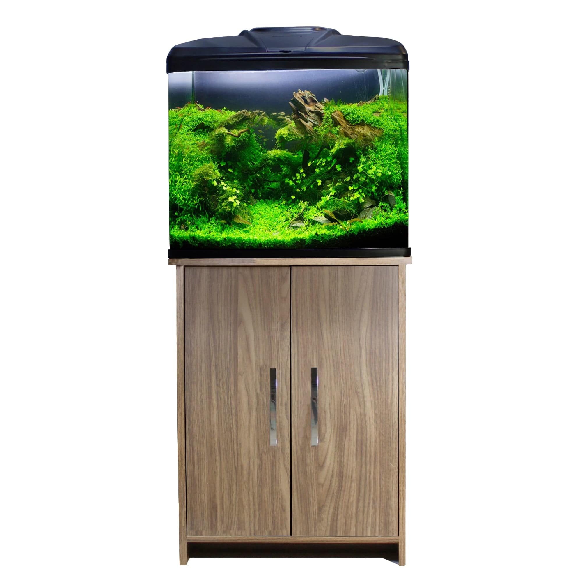 Aqua One AquaVue 580 Aquarium with Arizona Grey Cabinet 75L - Real Aquatics