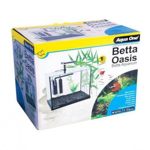 Aqua One Betta Oasis Fish Tank Aquarium 13L - Real Aquatics