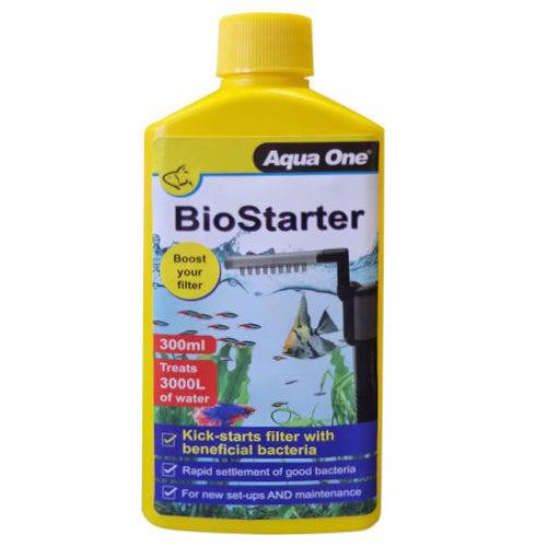 Aqua One BioStarter Beneficial Bacteria 3 Sizes