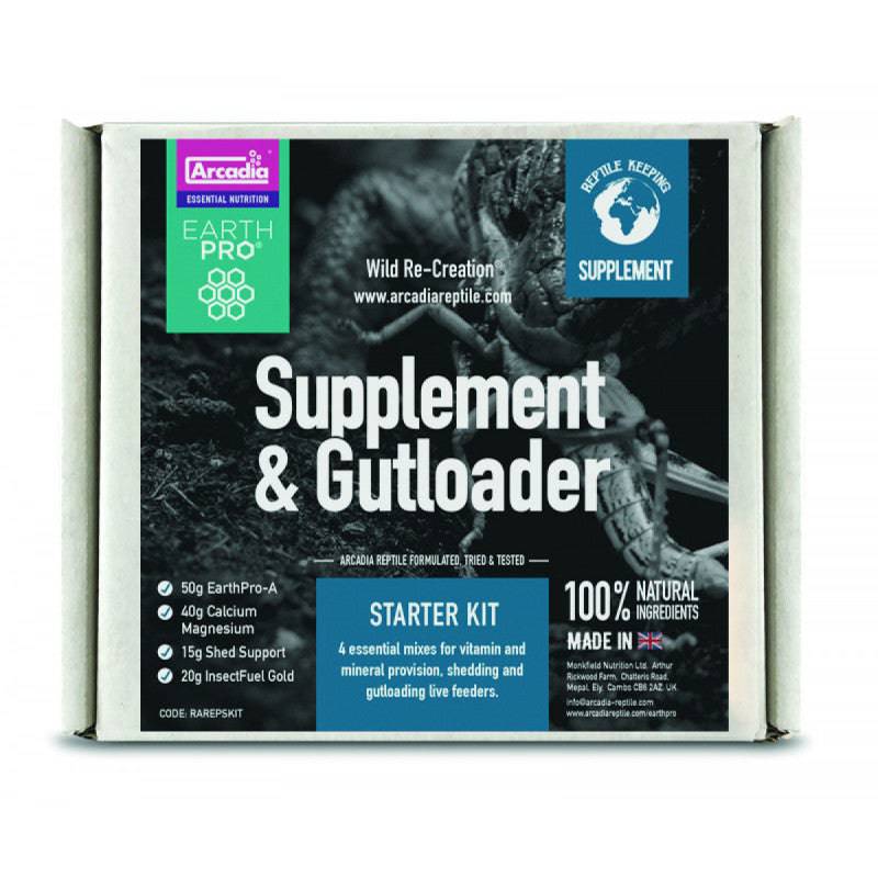 Arcadia Earth Pro Supplement Starter Kit - Real Aquatics