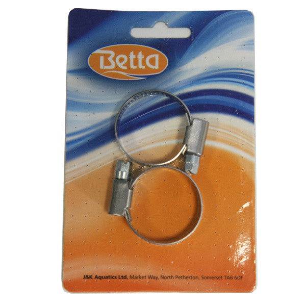 Betta Hoseclips Jubilee Clips 12-20mm Pack of 2 - Real Aquatics