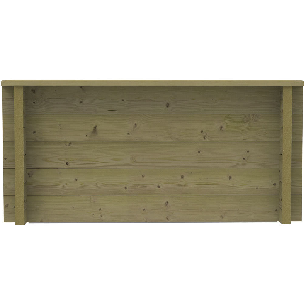 The Garden Timber Company Wooden Fish Ponds 1.5x1.5m 697mm Height 978L