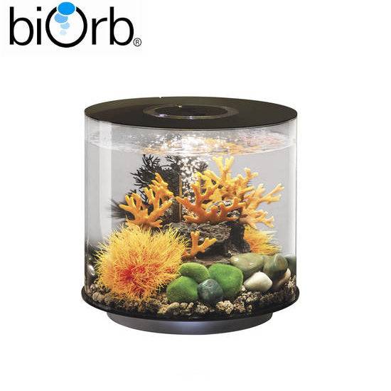 BiOrb Tube 15 Aquarium MCR LED Lighting Black / White - Real Aquatics