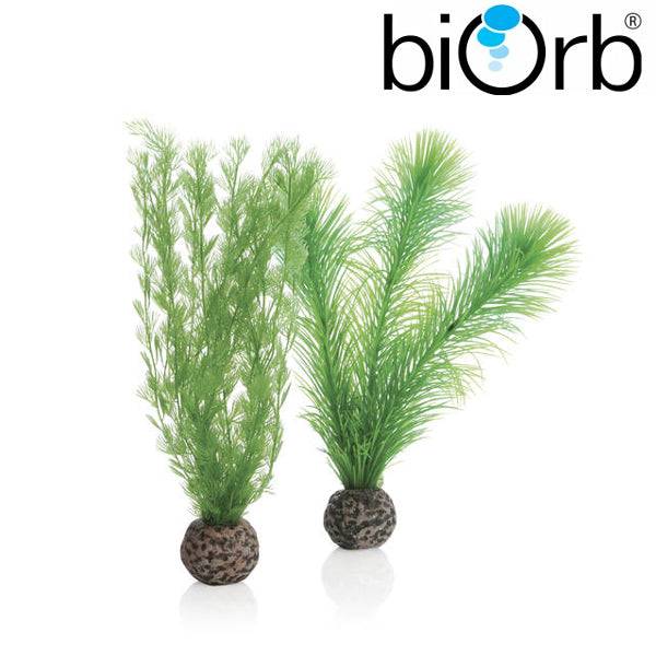 BiOrb Feather Fern Set Green Small Pk of 2 46083 - Real Aquatics