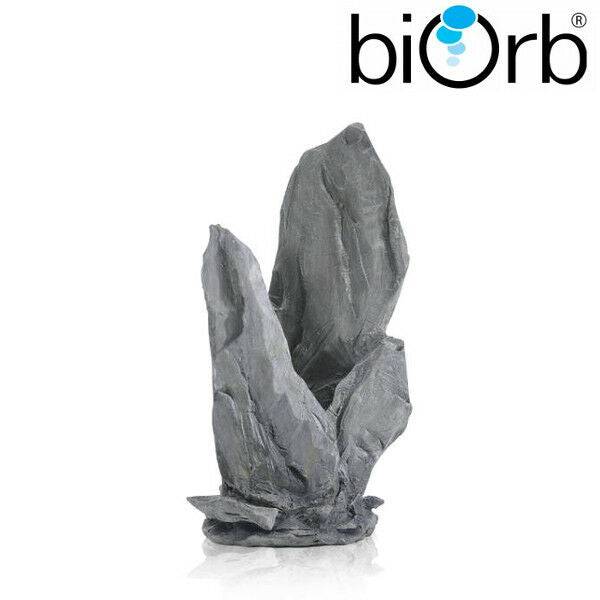 Samuel Baker biOrb Aquarium Slate Stack Grey Medium Ornament 46126 - Real Aquatics