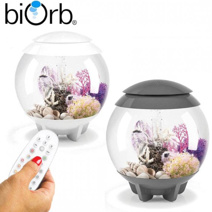 BiOrb Halo 15 Aquarium MCR LED Lighting Grey / White - Real Aquatics