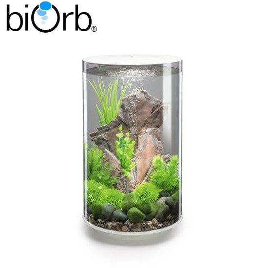 BiOrb Tube 30 Aquarium MCR LED Lighting Black / White - Real Aquatics