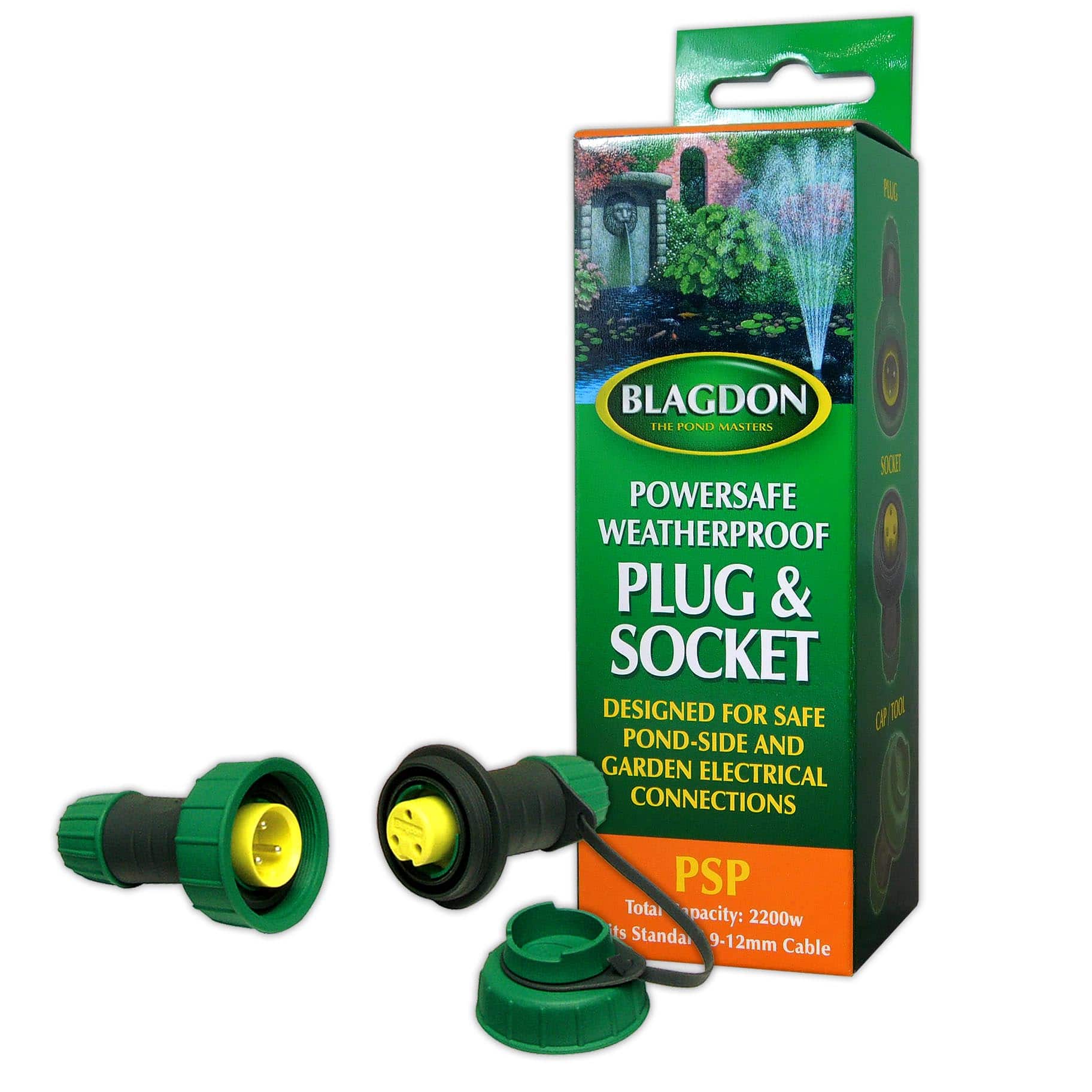 Blagdon Powersafe Accessory Outdoor Plug & Socket Connector - Real Aquatics