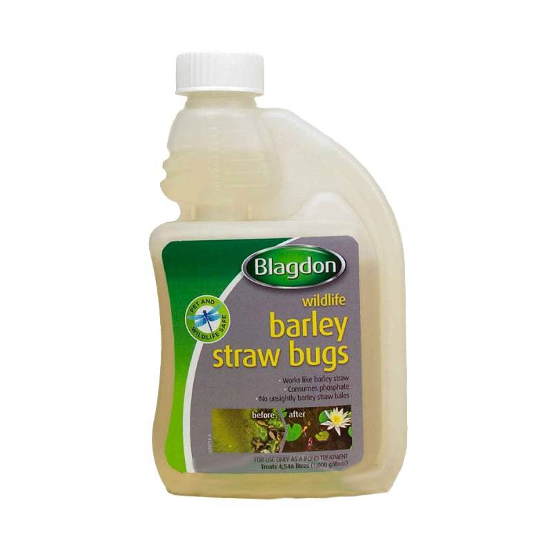 Blagdon Barley Straw Bugs Natural Algae Treatment 250-1000ml - Real Aquatics