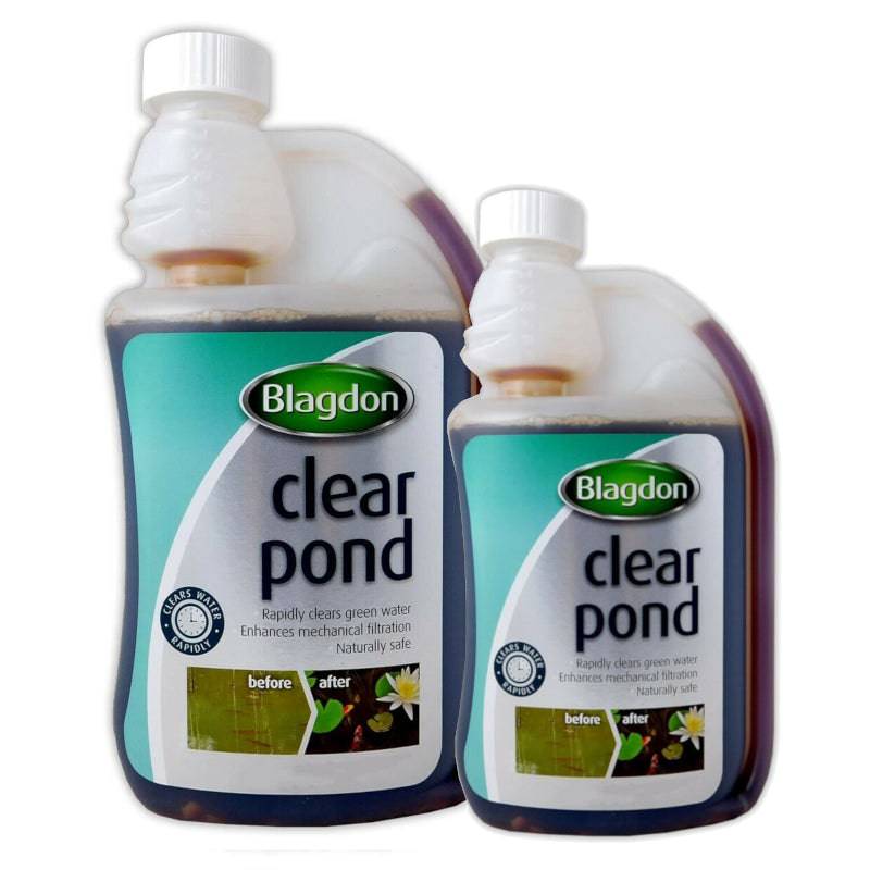 Blagdon Clearpond Pond Cloudy Water Treatment 250 -1000ml - Real Aquatics