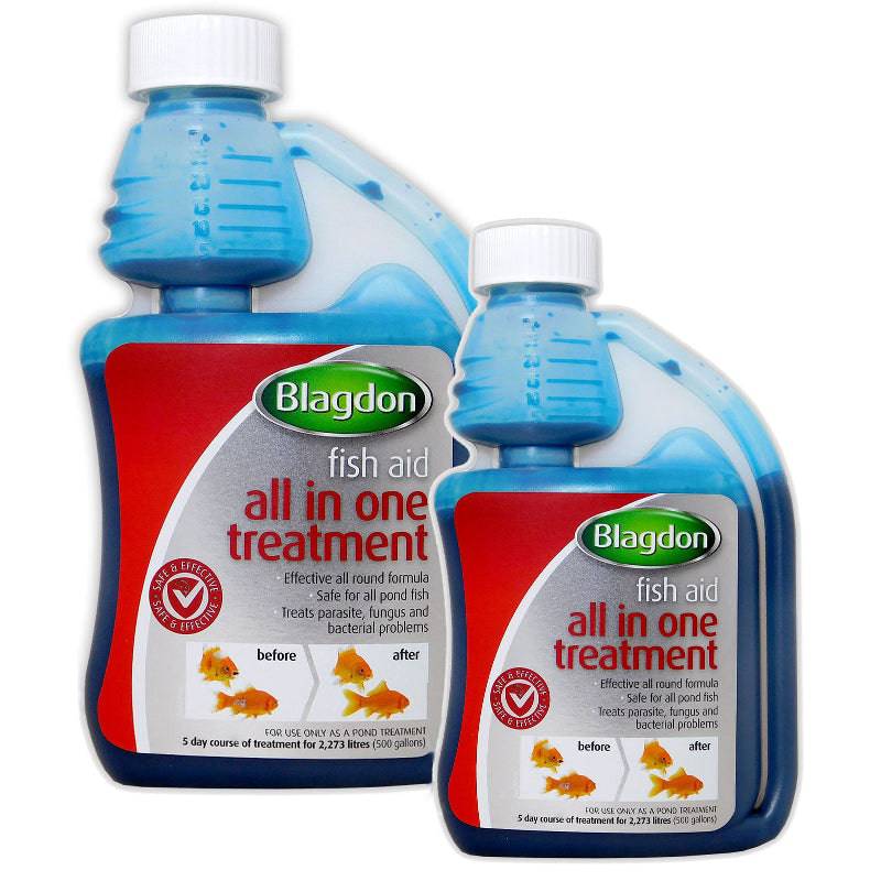 Blagdon Fish Aid All In One Disease Treatment 250-1000ml - Real Aquatics