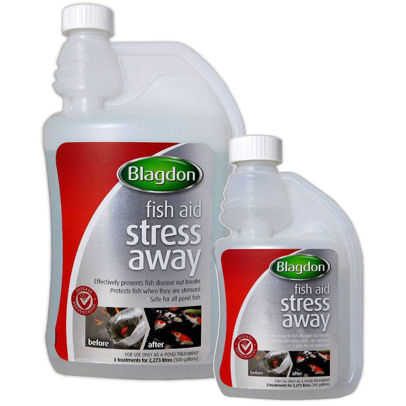 Blagdon Fish Aid Stress Away Disease Prevention 250-1000ml - Real Aquatics