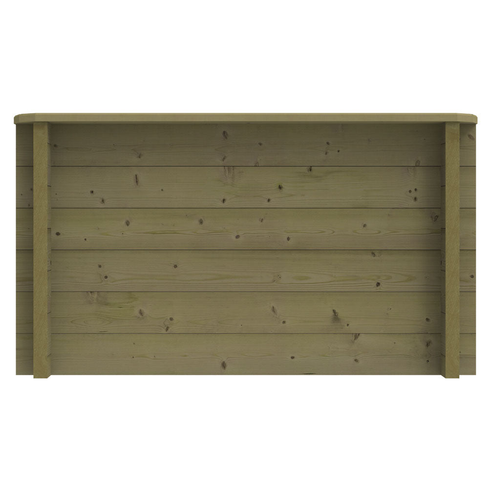 The Garden Timber Company Wooden Fish Ponds 1.5x1m 831mm Height 716L