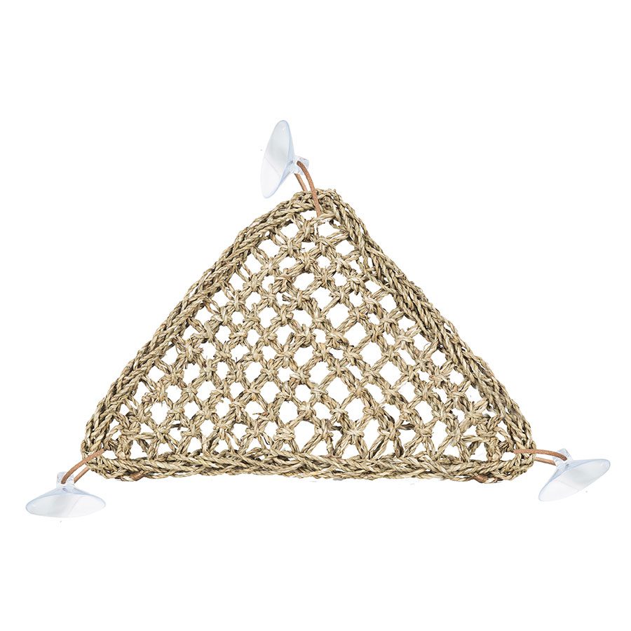 ReptiZoo Reptile Straw Weaving Hammocks Triangle 3 Sizes 