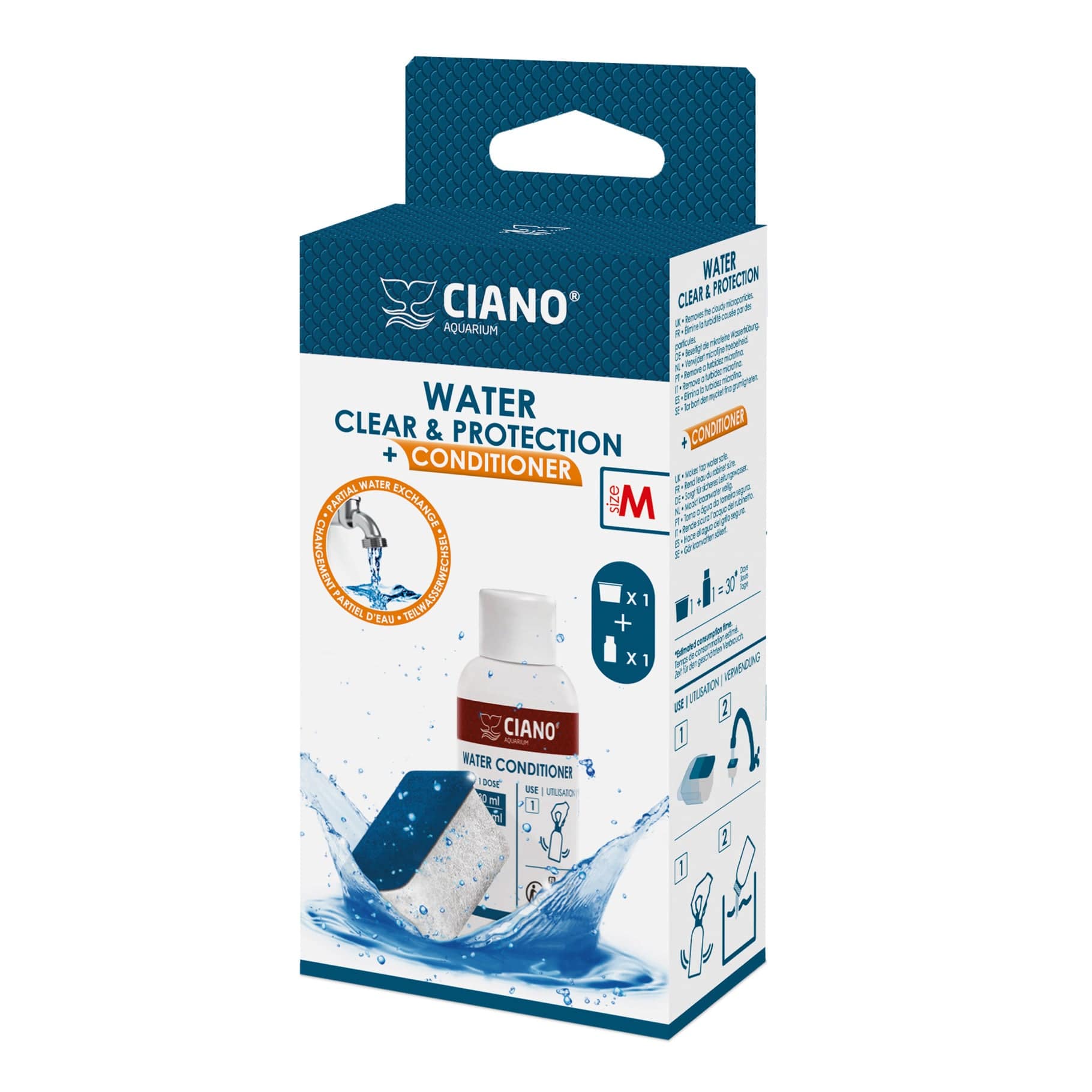 Ciano Water Clear & Protection & Conditioner 4 Sizes