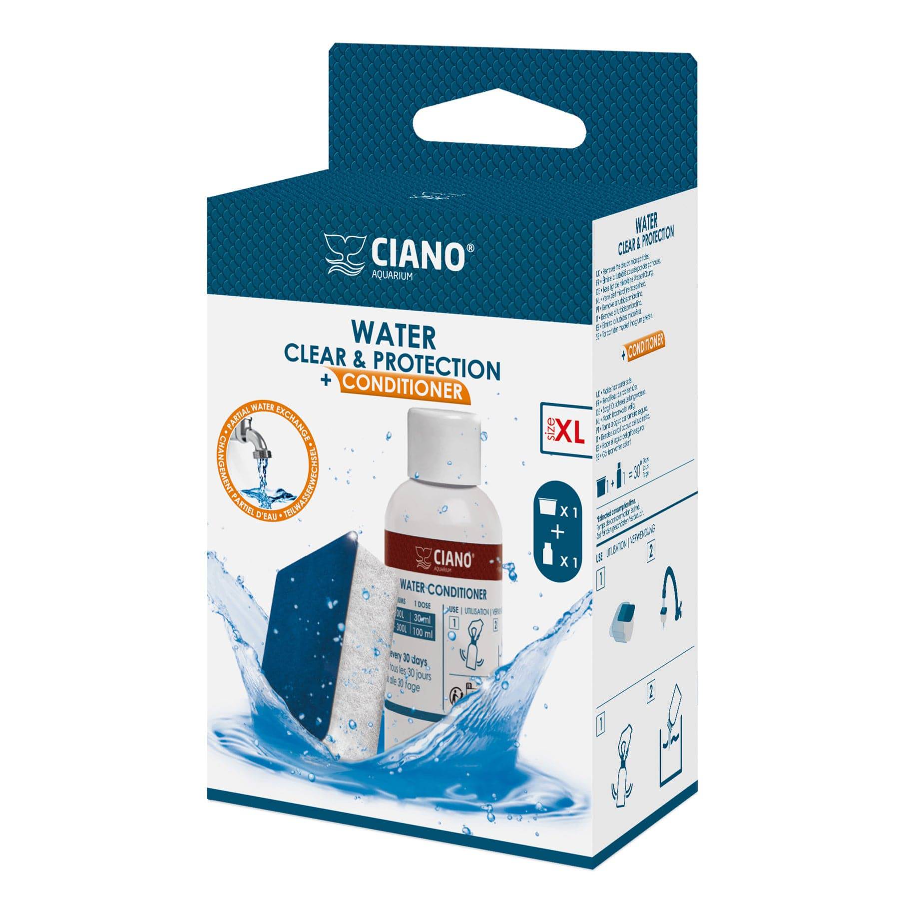 Ciano Water Clear & Protection & Conditioner 4 Sizes