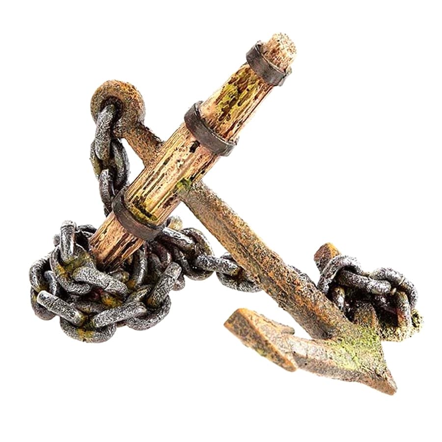 Classic Aquatics Pirate Ship Anchor Ornament - Real Aquatics